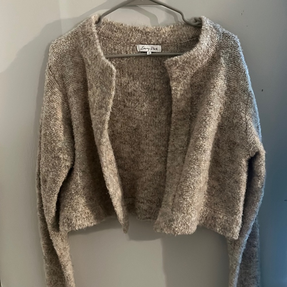 Emory park : cardigan in fluffy knit